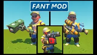 Scrap Mechanic | Fant Mod 7.6 - New Tool New Weapons and Remodels