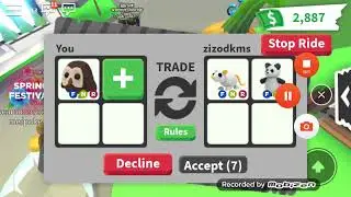 Trading Neon Owl ~Roblox Adopt Me~ | CloudyxStars RBLX