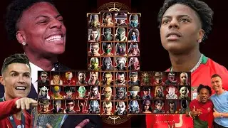 Mortal Kombat 9 - ISHOWSPEED MOD - Экспертная аркадная лестница - Геймплей @ (1080p) - 60ᶠᵖˢ ✔