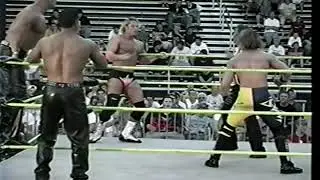 Jerry Lawler, The Damaja & Johnny Jeter vs Doug Basham, Rob Conway & Mark Magnus