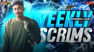 🛑 WEEK 28 THENNU SCRIMS BEGINS 💀|#thennulive #bgmi #roommatch