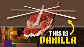 Spinning Blades on a Cyberpunk Helicopter