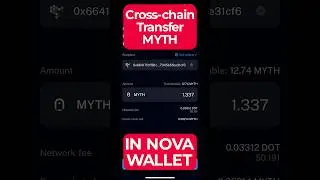 Cross-chain Transfer MYTH Tokens &ndash; Nova Wallet