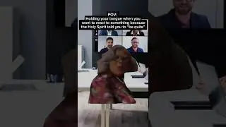 Holy spirit moments🤐#faith #funny #comedy #shorts #viral #memes