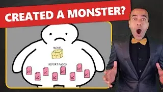Слишком много страниц в отчёте Power BI 📊? Попробуйте архитектуру &laquo;тонких&raquo; отчётов
