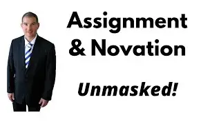 Assignment vs Novation - fancy words for the same thing?