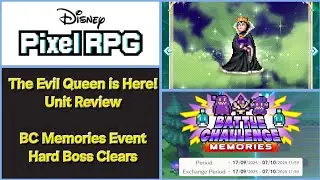 Disney Pixel RPG | The Evil Queen is Here! Unit Review - BC Memories Event!