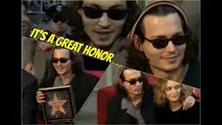 JOHNNY DEPP RECEIVES HOLLYWOOD STAR (WALK OF FAME)