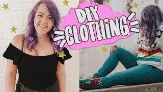 DIY Spring Clothing/Clothing Upcycles!
