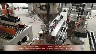 Desktop pneumatic filling machine for hand sanitizer gel bottle filler and capper