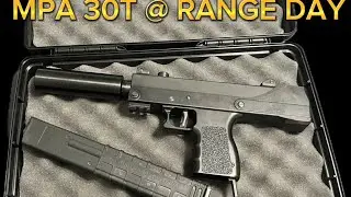 New Gun Show Purchase & At The Range For Shooting MPA 30T 9mm mac-10 shoots well! #gun #fun