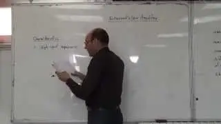 Instrumentation amplifiers I:  Four characteristics, 30/9/2014