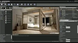 UE4 Raytrace Archviz Interior   Realtime GI, Reflection, Shadow   Japanese Style   RTX 2080 ti
