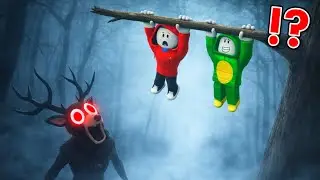 Surviving 100 DAYS in The Roblox Forest!  - Maizen