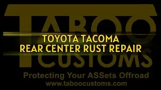 Ремонт ржавчины в области крепления рессоры Toyota Tacoma 95-04