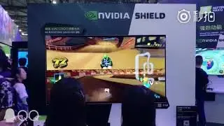 Mario Kart Wii NVIDIA Shield TV Video Footage #1 (马力欧卡丁车 Wii)