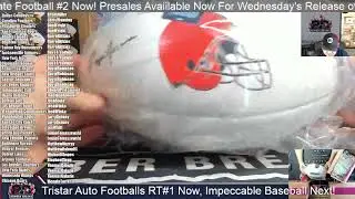 2025 Tristar Autographed Footballs Random Team #1 Case Break 1 12 26
