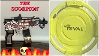 Gel Ball Blaster The Scorpion -VS- Nerf Rival!  #shorts #nerf #gelblaster #ferventoys