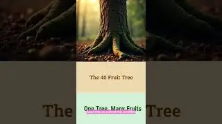 The Tree That Grows 40 Different Fruits! 🍑🍒🍐🍊