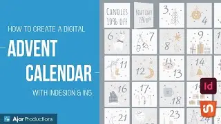 How to Create a Digital Advent Calendar with InDesign & in5