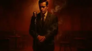 “Smoke in the Spotlight | Vintage Jazz Solitude”