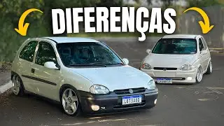 COMPAREI MEUS DOIS CORSAS, MODELOS E ESTILOS DIFERENTES 😎🔥