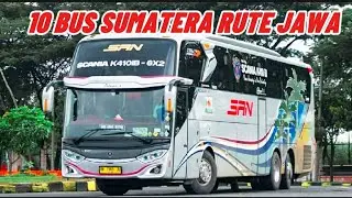 Ternyata bus lintas sumatera banyak yang menuju ke pulau jawa - Bus Mania
