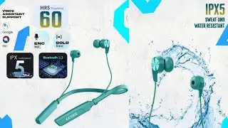 Ucool Prime 60 Hours Playtime Bluetooth Wireless Neckband