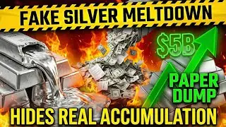 FAKE SILVER MELTDOWN: $5B Paper Dump Hides Real Accumulation