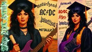 Anthem of iconic and rebel female hard rock guitar riff.