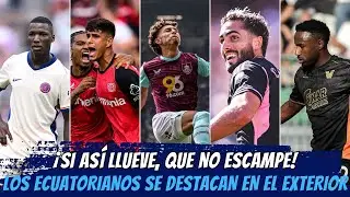 Ecuatorianos BRILLAN en distintas ligas del mundo