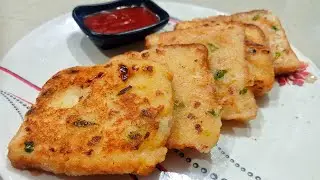 Healthy Snacks | Suji Bread Sandwich ||Kitchen A Rasoi||