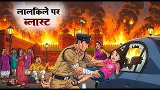 लाल किले पर धमाका | Blast in Delhi Redfort | Moral Stories | hindi kahani | Daily Toons