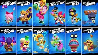 SIRIUS, NAJIA & ALL NEW SKINS WINNING ANIMATION #brawltalk #brawlstars