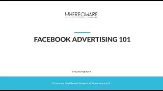 Webinar: Facebook Advertising 101