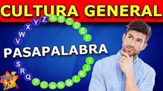 PASAPALABRA de CULTURA GENERAL. ACIERTA las PALABRAS del ROSCO. TEST de PREGUNTAS &iquest;TE ATREVES?