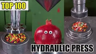 Top 100 Most Satisfying Hydraulic Press Crushes | Ultimate Crushing Moments Compilation #asmr