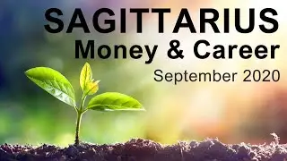 SAGITTARIUS MONEY & CAREER - SEPTEMBER 2020 
