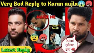 Baaghi Again Big Reply to Karan Aujla | Karan aujla Reply Baaghi | Karan aujla Vs Baaghi Controvercy