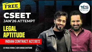 CSEET Free Legal Aptitude Online Classes | Lecture 27 | CSEET Jan 2026 | Adv. Chirag Chotrani
