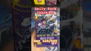 Daily pack CRACK!!! #anime #otaku #crackapack #onepiece #packopenning