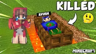Who KILLED AYUSH in Minecraft? 😱
