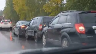 Дтп Сарапул перед перекрестком Гончарова Калинина 15 сентября 2016 СГГС