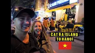 Cat Ba Island to Hanoi - BY BUS & FERRY | Vietnam | Travel Day