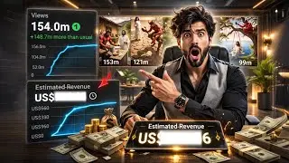 YouTube Earnings Reveal 💰 | First Payment Reaction