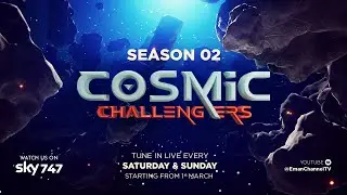 Cosmic Challengers - Season 2 coming to your screens on Eman Channel from 1st March 2025! ⭐️