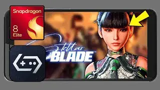 Stellar Blade Demo ANDROID Snapdragon 8 Elite Gameplay Gamehub Redmagic 10 Pro