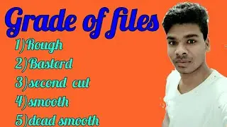 Grade of file / Rough ,Basterd , second  cut,Smooth,Dead smooth. By special techno/specialtechno