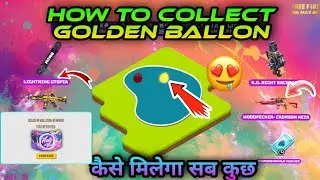 How To Collect Golden Ballon In Holi Event Free Fire || Golden Ballon Rewards Kaise Milega | Holi Ff
