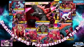Playmates/JADA Godzilla X Kong: The New Empire toy haul